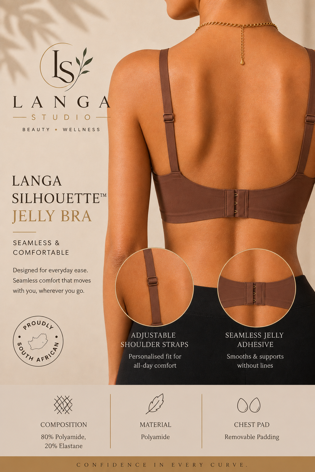 Langa Silhouette™ Jelly Bra