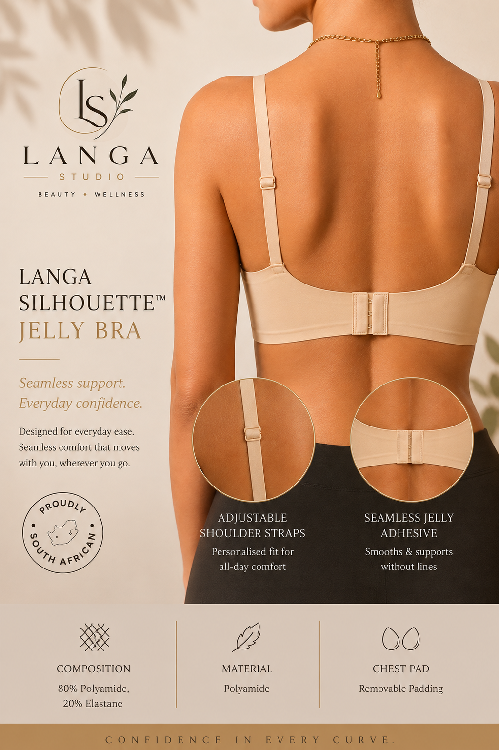 Langa Silhouette™ Jelly Bra