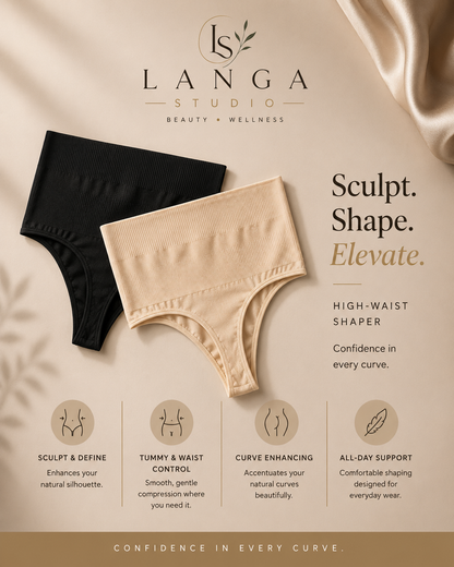 Langa Sculpt™ (High-Waist & Contouring Shaper)